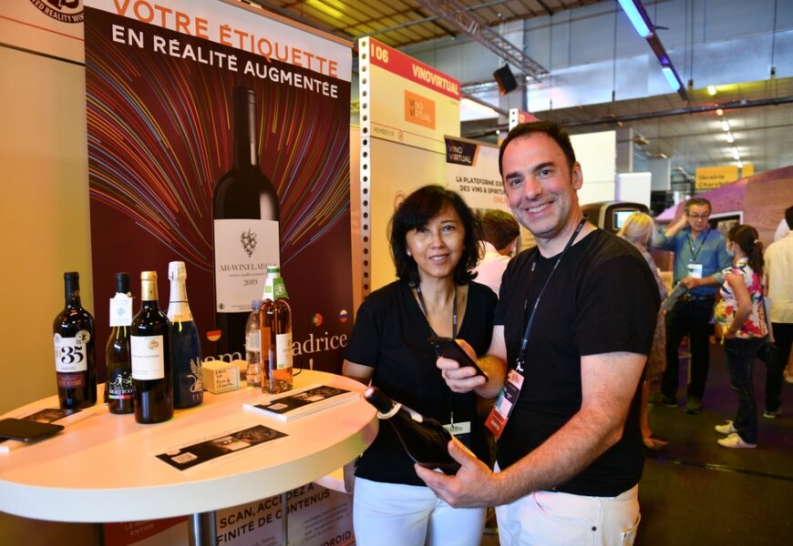 Outils connectés : Une expérience en réalité augmentée autour des vignobles français