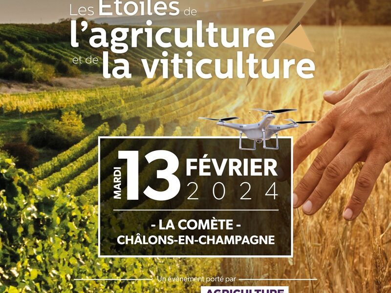 Reims : lancement du concours Les Étoiles de l’Agriculture et de la Viticulture