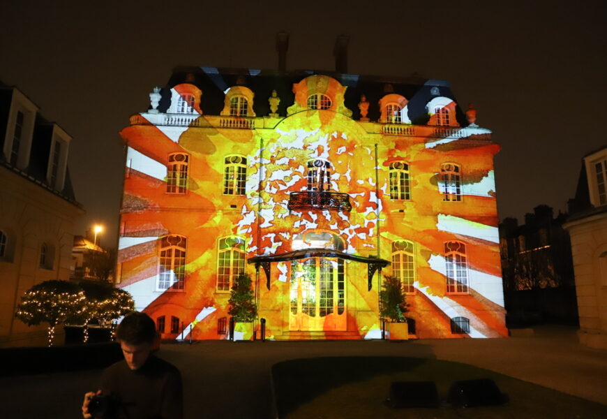 La maison Jacquart en lumière à Reims