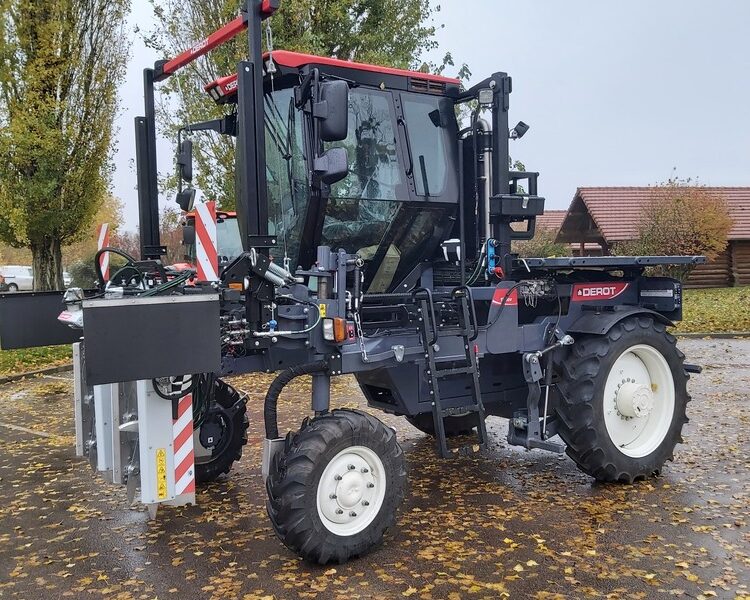 Le D-MS 130 progresse et les rogneuses 710 développées en Champagne