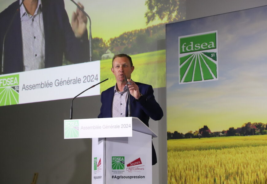 Laurent Champenois avant la Foire de Châlons : « nous restons dans l’inquiétude »