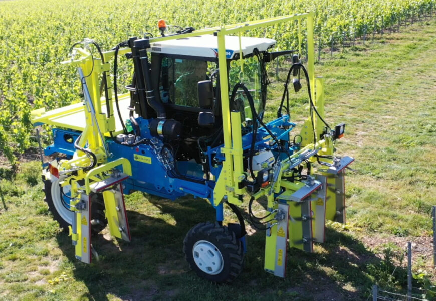 Collard va présenter une nouvelle version de la rogneuse Profilmatic à Épernay