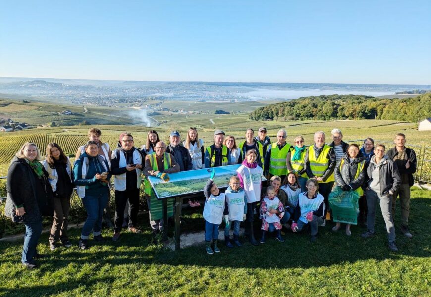 La Champagne se mobilise pour l’environnement et l’embellissement du vignoble