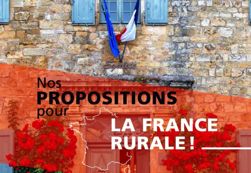 Élections municipales : le Groupe Monde Rural veut des territoires actifs et rayonnants Élections municipales : le Groupe Monde Rural veut des territoires actifs et rayonnants
