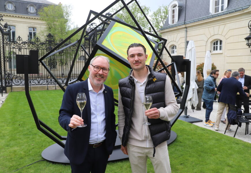 Reims : le champagne Jacquart affiche son art de vivre